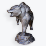 Life-Size Aluminum Grizzly Bear Statue