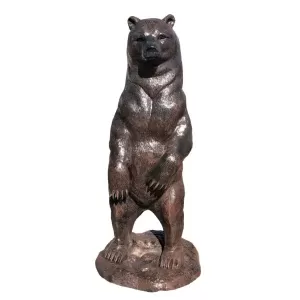 Brown Bear Aluminum Statue
