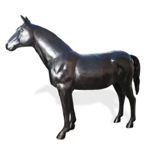 Standing Horse Aluminum Statue
