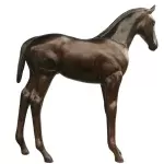 Aluminum Standing Young Colt Statue