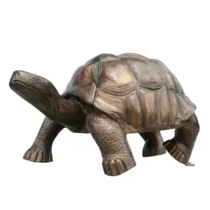 Giant Walking Turtle Aluminum Statue
