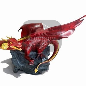 aluminum Dragon statue