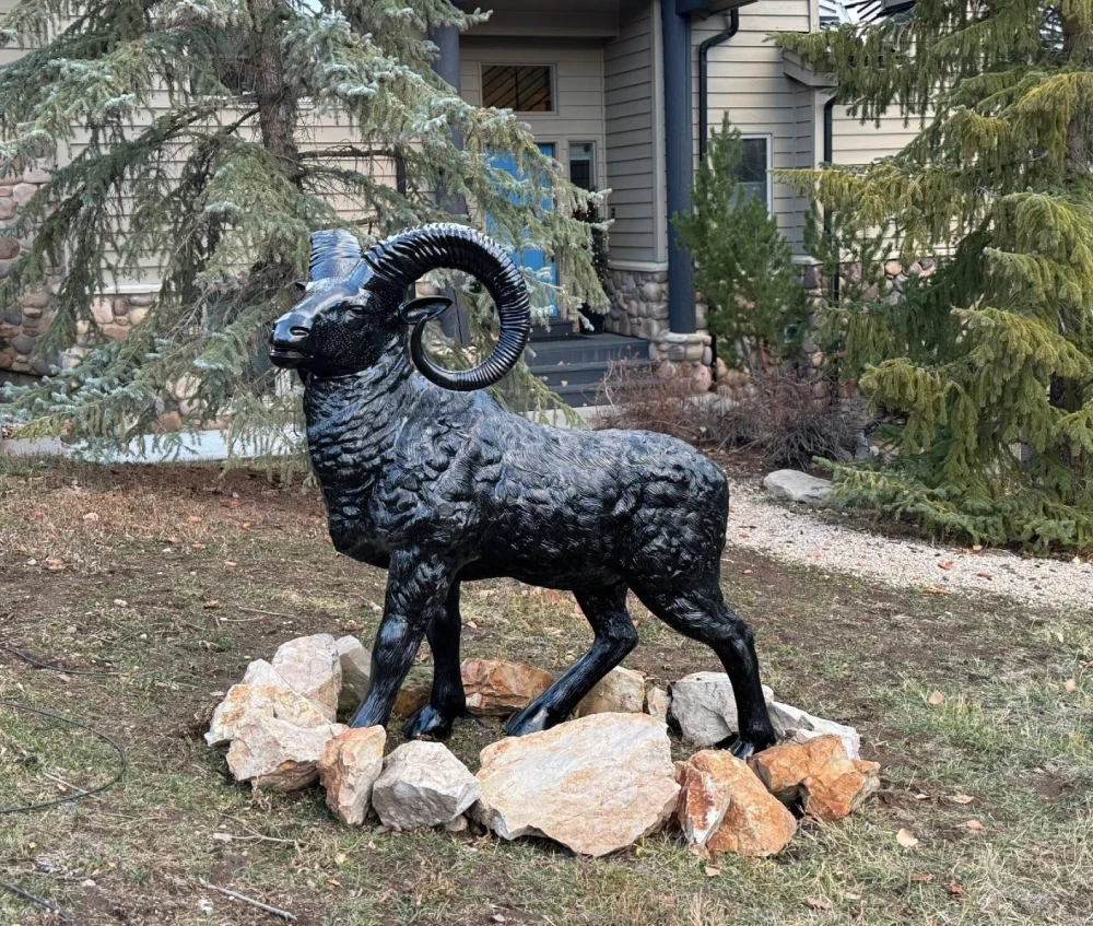 Metal Garden Statues