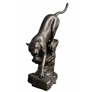Life Size Cougar mountain lion Aluminum Statue