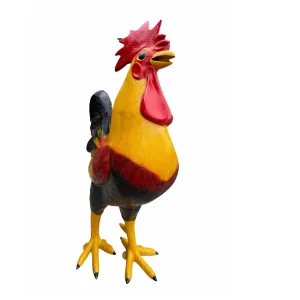 XL Giant Rooster - Aluminum Statue