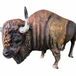 Life size realistic finish buffalo